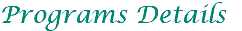 Programs Details